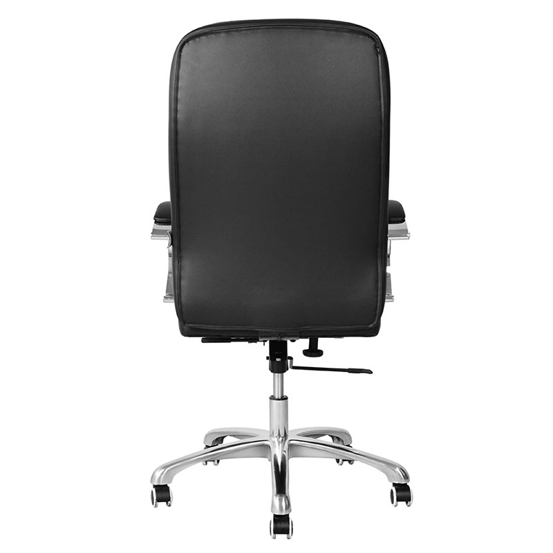 High Back PU Swivel Executive Office Chair with Chrome Armrest (M-6115)
