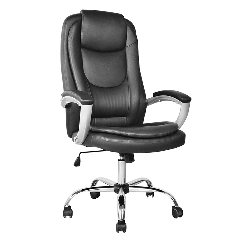 High Back Executive Office Chair with Painting Padded Armrest (M-6123)