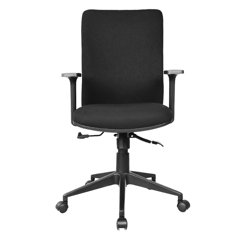 Fabric Mid Back PP Armrest Staff Task Chair (M-6127)
