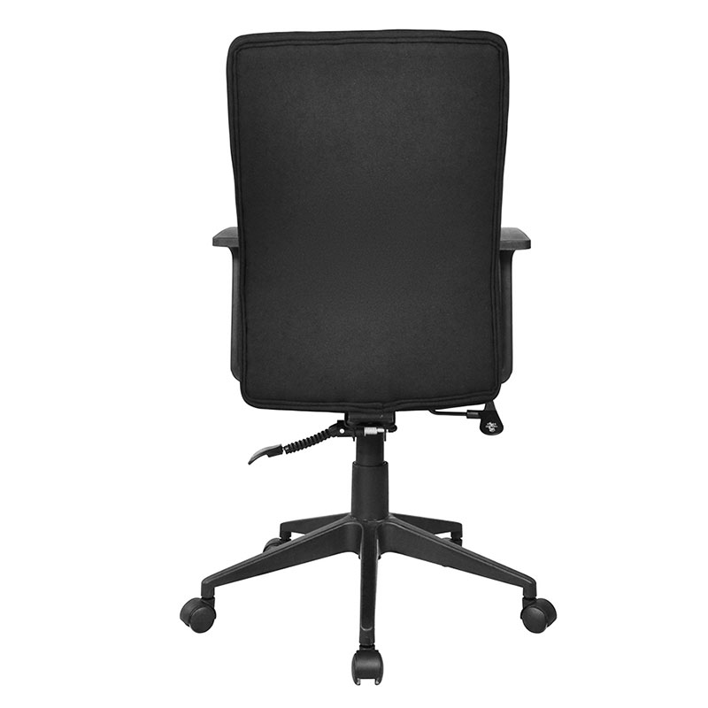 Fabric Mid Back PP Armrest Staff Task Chair (M-6127)