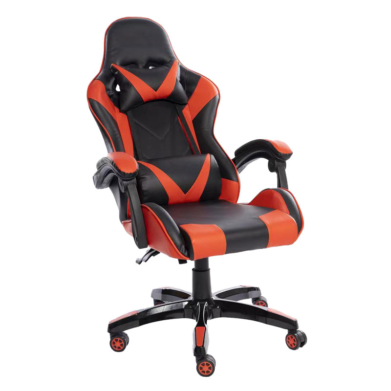 PP Adjustable Armrest Gaming Chair with Reclining Mechanism(Y-2441)