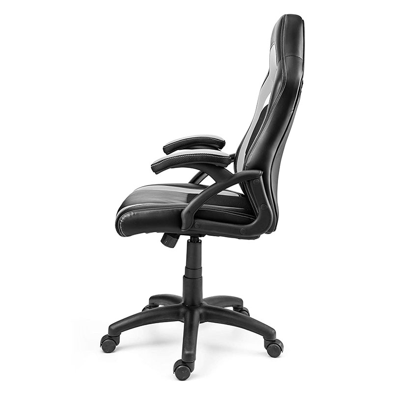 Modern Fabric Living Room Armchair with Swivel Adjustable Headrest Lift Pu Metal Steel Material for Gaming And Computing(Y-2647)