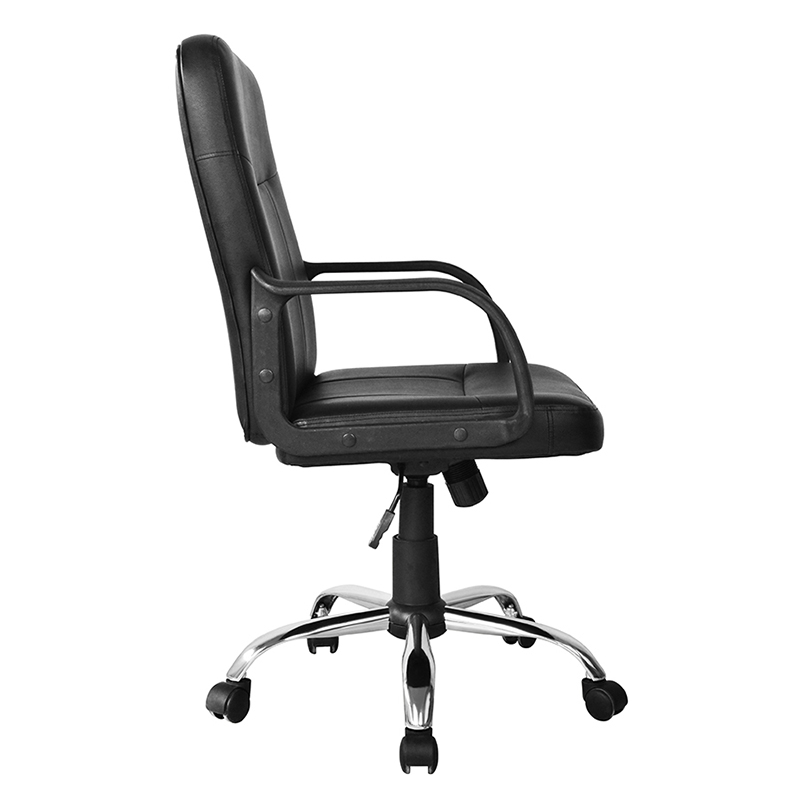 Mid Back PP Armrest Task Office Chair with Chrome Base(Y-2744)