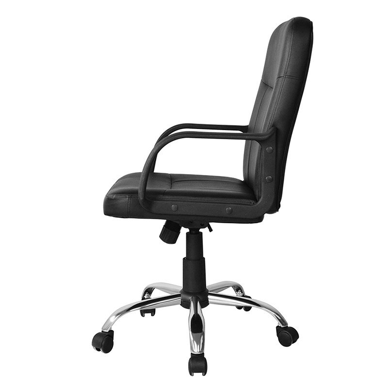 Mid Back PP Armrest Task Office Chair with Chrome Base(Y-2744)