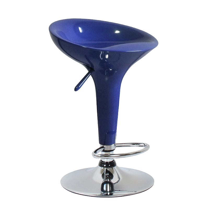Blue ABS Plastic Swivel Lift Bar Stool Chair (GY-901)