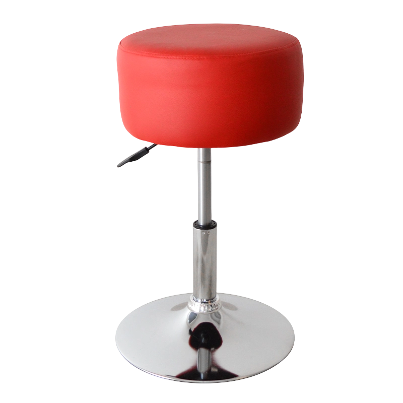 PU Round Seat Task Mechanism Swivel Bar Stool(GY-1006)